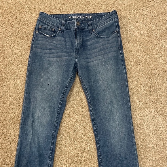 Unisex straight leg jeans - Picture 1 of 3